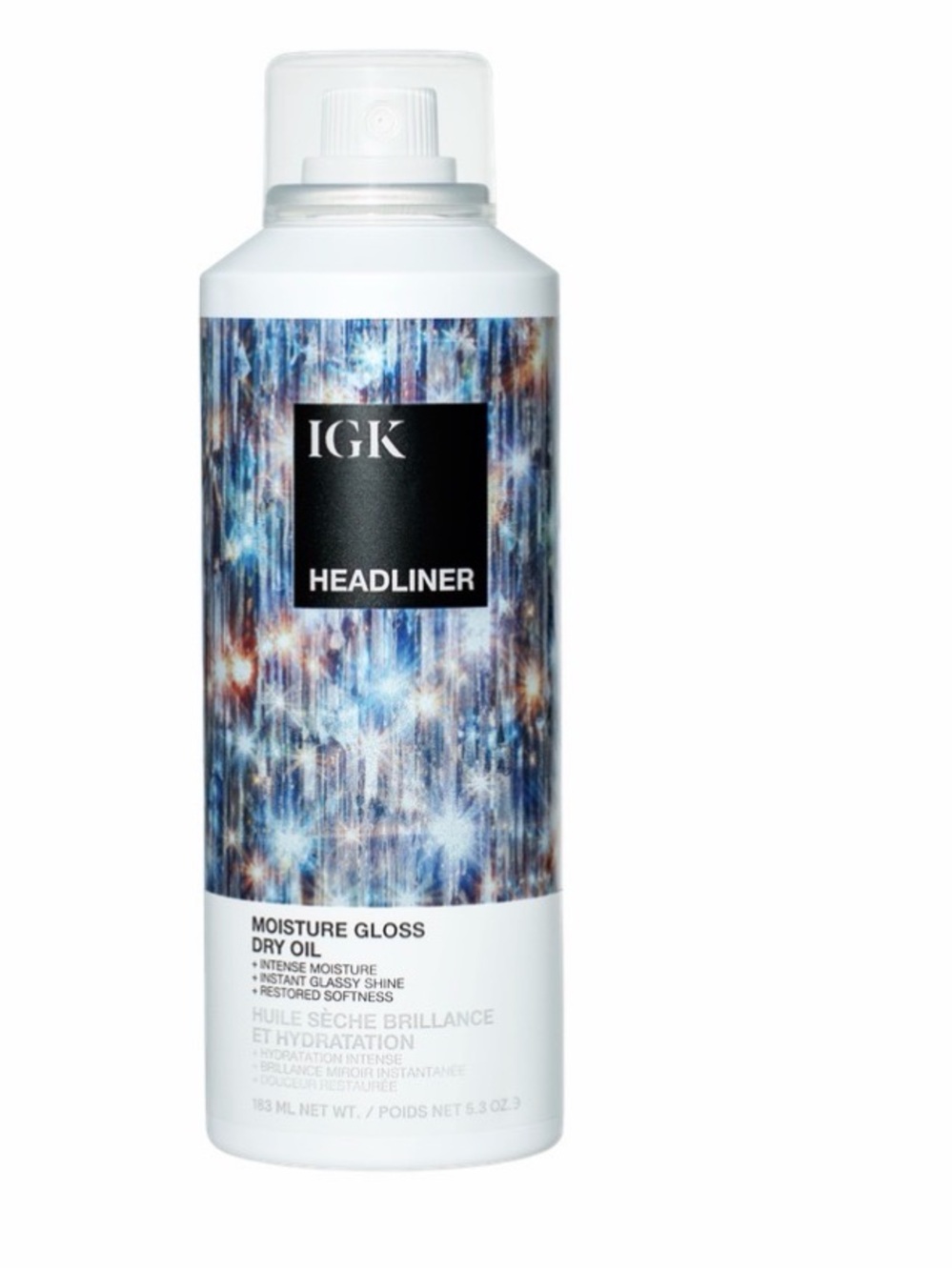 IGK Headliner Moisture Gloss Dry Oil